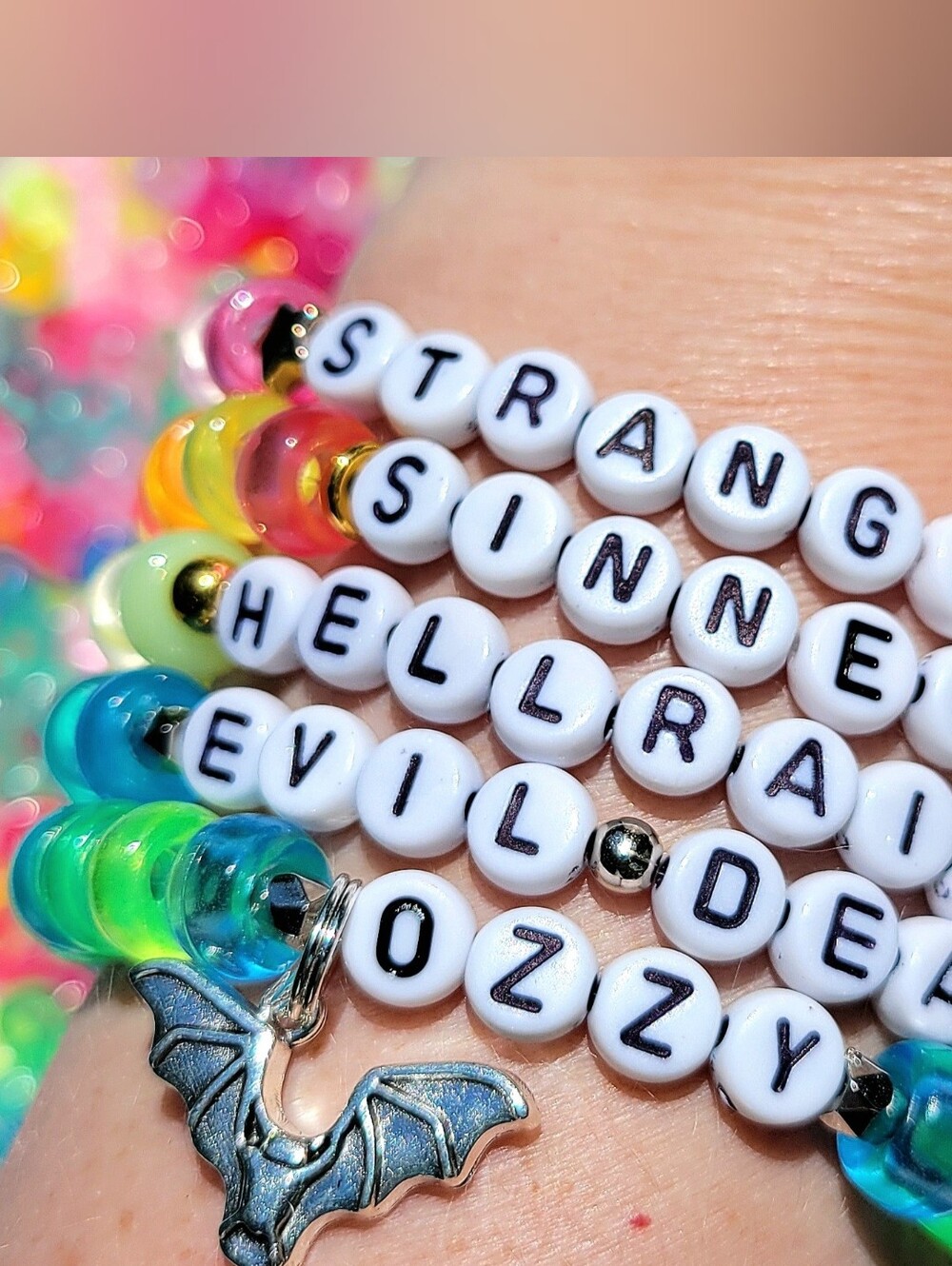 Set of 5 Handmade Friendship Bracelets HHN 35 Halloween Horror Nights 2026